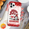 I Love Being Grandma Auntie Mom Gnome Balloon Heart Kids Personalized Phone case NVL06JAN23TT1 Silicone Phone Case Humancustom - Unique Personalized Gifts Iphone iPhone 14