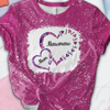 Personalized Mom Grandma And Kids Heart 3D T-shirt, Gift Idea For Mother Grandma NVL06MAR24KL1