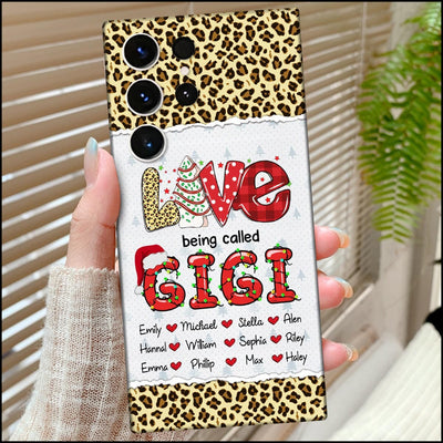 Christmas Love Being Called Nana Personalized Phone case NVL06OCT23KL1 Silicone Phone Case HumanCustom New