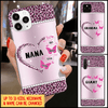 Personalized Grandma Butterfly Heart Glass Phone case NVL06SEP21TT1 Glass Phonecase FUEL