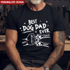Best Dog Cat Dad Ever Hand Punch - Personalized T Shirt NVL07MAY24NY2