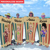 Beach Lovin Girl - Personalized Beach Towel NVL09JUN23NA3