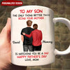 Watching You Be A Dad - Personalized Mug NVL09MAY24NY3