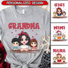 Polka Dot Grandma Mom Cute Kids Personalized T-shirt And Hoodie NVL10OCT22TP2 White T-shirt and Hoodie Humancustom - Unique Personalized Gifts