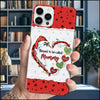 Christmas Gift For Grandma - Blessed To Be Called Grandma With Heart Grandkids Personalized Phone case NVL10OCT23KL1 Silicone Phone Case HumanCustom New