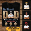 Personalized Best Baseball Dad Ever Just Ask Standard T-Shirt Nvl11Jun21Tp1 2D T-shirt Dreamship S Black