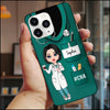 Nurse Life Pretty Doll Nurse Personalized Phone Case NVL13JUL23KL1