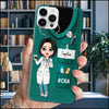 Nurse Life Pretty Doll Nurse Personalized Phone Case NVL13JUL23KL1