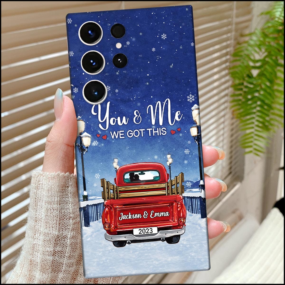 You & Me We Got This - Christmas Gift For Husband Wife, Anniversary Couple Personalized Phone case NVL13NOV23KL3 Silicone Phone Case HumanCustom - Unique Personalized Gifts Made Just for You 