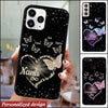 Blessed To Be Called Grandma Personalized Butterfly Phone case NVL13SEP21TT1 Silicone Phone Case Humancustom - Unique Personalized Gifts