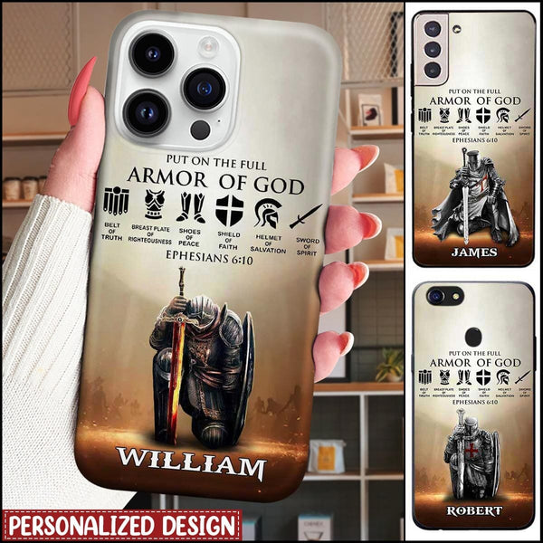 Personalized Put On The Full Armor Of God Phone Case Nvl13sep22xt1