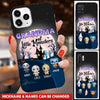 Halloween Grandma Of Little Monsters Personalized Phone case NVL14SEP22TP4 Silicone Phone Case Humancustom - Unique Personalized Gifts