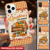Grandma's Little Pumpkins Truck Fall Season Personalized Phone Case NVL15AUG23TP1