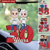 Personalized Anniversary Couple Annoying Each Other And Still Going Strong Car Ornament NVL15JUL23NY3