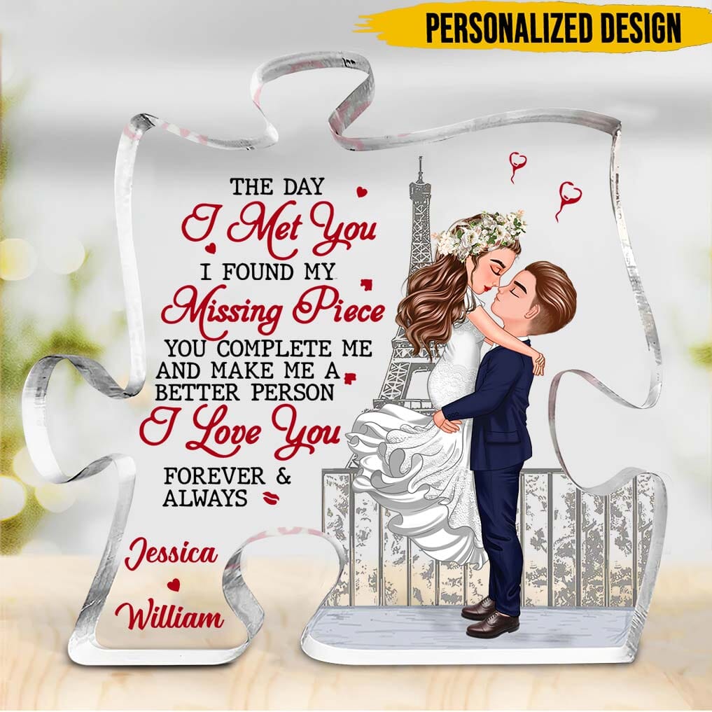 I Love You Forever And Always - Couple Personalized Shaped Acrylic Plaque - Gift For Husband Wife, Anniversary NVL16OCT23TT3 Acrylic Plaque HumanCustom - Unique Personalized Gifts Made Just for You 