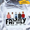 Family Forever Memorial Gift For Family Members, Mom, Dad, Sisters, Brothers, Personalized T-shirt & Hoodie NVL17DEC22NY3 White T-shirt and Hoodie Humancustom - Unique Personalized Gifts Classic Tee White S