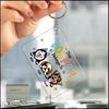 This Dog Mom Belongs To Cute Puppy Pet Dogs Personalized Keychain NVL19MAR24KL3