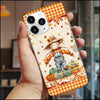 Gift For Grandma Pumpkin - Fall Season Scarecrow Personalized Phone Case NVL21AUG23KL2