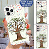 Customized Nana With Grandkids Tree Up To 8 Kids Phonecase NVL21JUN21SH1 Phonecase FUEL Iphone iPhone 12