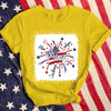 4th of July America Flag Star Mimi Mom Little Kids Personalized Shirt NVL23APR24TT1