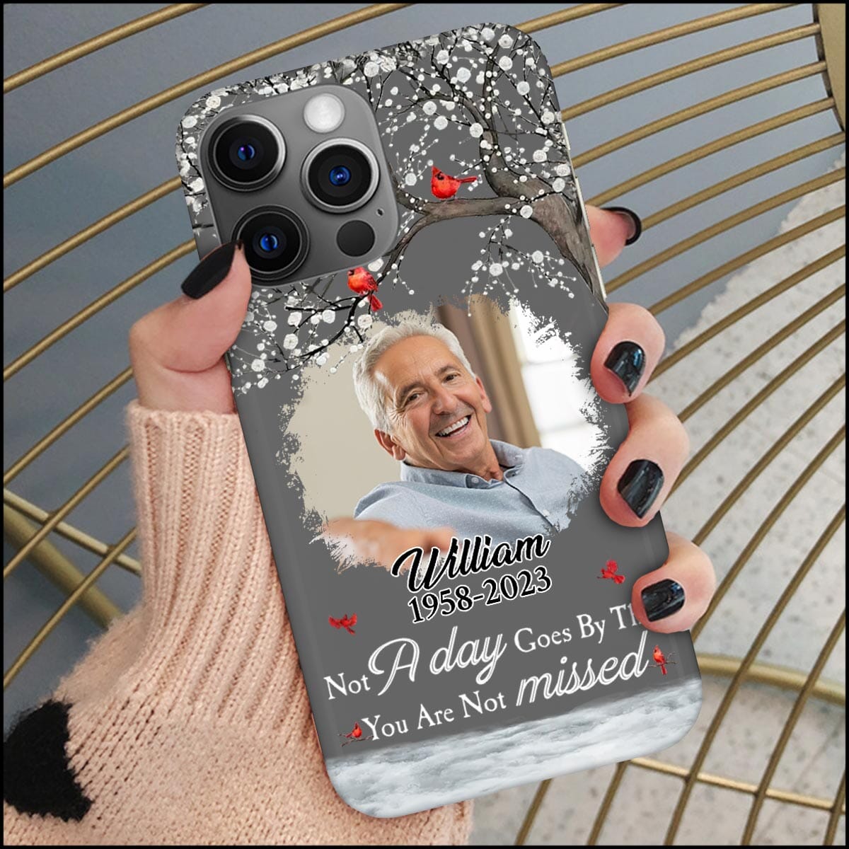 I'm Always With You - Custom Photo Personalized Phone Case NVL24OCT23NA1 Silicone Phone Case HumanCustom - Unique Personalized Gifts Made Just for You 