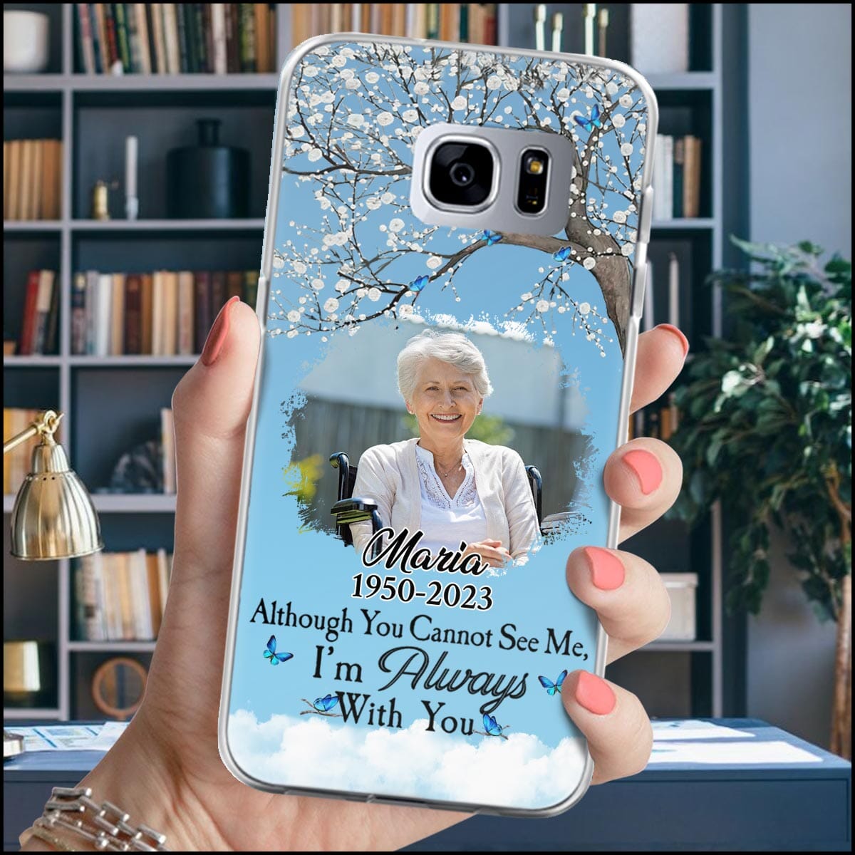 I'm Always With You - Custom Photo Personalized Phone Case NVL24OCT23NA2 Silicone Phone Case HumanCustom - Unique Personalized Gifts Made Just for You 