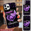 Being A Grandma Makes My Life Complete Personalized Butterfly Heart Phone case NVL24SEP21TT2 Silicone Phone Case Humancustom - Unique Personalized Gifts