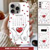 Calendar You & Me We Got This - Gift For Couples - 3D Inflated Effect Printed Personalized Phone Case NVL25APR24NY3