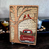 Personalized Couples Red Truck 2 Layers Wooden Plaque NVL25DEC23VA2 Wood Plaque HumanCustom - Unique Personalized Gifts Made Just for You