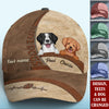 Happiness Is A Warm Puppy - Dog Personalized Custom Cap - Gift For Pet Owners, Pet Lovers NVL26APR24NY1
