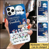 Personalized Christmas Is Better With Grandkids Nana Snowman Phone case NVL26AUG21XT1 Phonecase FUEL