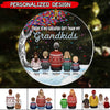 Christmas Gift For Grandma, There Is Not Greater Gift Than My Grandkids Personalized Ornament NVL26OCT22TP1 Acrylic Ornament Humancustom - Unique Personalized Gifts Pack 1