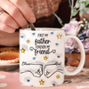 First My Father Forever My Friend Personalized Edge-to-Edge Mug NVL27APR24KL2