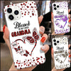 Personalized Blessed To Be Called Grandma Butterfly Phone case NVL28JUL21TT1 Phonecase FUEL