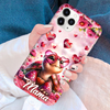 Sweet Sea Turtle Grandma Mom Little Herat Kids Personalized Phone Case NVL29FEB24KL2
