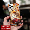 We Decided On Forever Couple Red Truck Under Autumn Tree Custom Phone case NVL29JUN21TP1 Phonecase FUEL Iphone iPhone 12