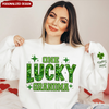 One Lucky Grandma St. Patrick’s Personalized Sweatshirt NVL30JAN24KL1