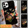 Personalized Blessed To Be Called Grandma Butterfly Rainbow Phone case NVL31AUG21TT1 Phonecase FUEL
