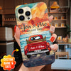 Couple Red Truck You & Me We Got This Stained Glass Pattern Personalized Phone Case NVL31AUG23CT1