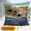 Custom Dog Photo, Date & Name Pillow 3D Printing Dreamship 18x18in