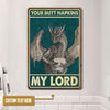 Personalized Bathroom Dragon Funny Your Butt Napkins Printed Metal Sign Pht-29Tp045 Metal Sign Human Custom Store