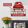 Personalized Every Love Story Is Beautiful But Ours Is My Favorite Customized Cut Printed Metal Sign Pht-49Nq004 Cut Metal Sign Human Custom Store 18x18in - Best Seller
