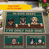 Personalized In Dog Beers I'Ve Only Had One Doormat Full Printing Area Rug Templaran.com - Best Fashion Online Shopping Store Small (40 X 60 CM)