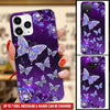 Grandma Personalized Butterfly Phone Case