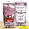 You and Me Red Truck Couple Custom Tumbler PM15JUN22VA1 Stainless Steel Tumbler Humancustom - Unique Personalized Gifts