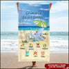 PM25MAY22VA2-Grandma's beach buddies personalized towel Beach Towel Humancustom - Unique Personalized Gifts