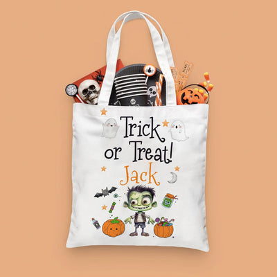 Personalized Halloween Gift Bag Trick or Treat Halloween Accessories PNM08AUG23NA1
