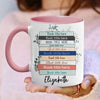 Custom Favorite Book Titles Personalized Accent Mug VTX01NOV23NA2 Accent Mug HumanCustom - Unique Personalized Gifts Made Just for You