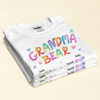 Grandma/ Mama Bear Candyland Style Personalized T-shirt VTX03APR24KL1