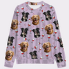 Custom Pet Photo Christmas Personalized 3D Sweater VTX22NOV23KL1